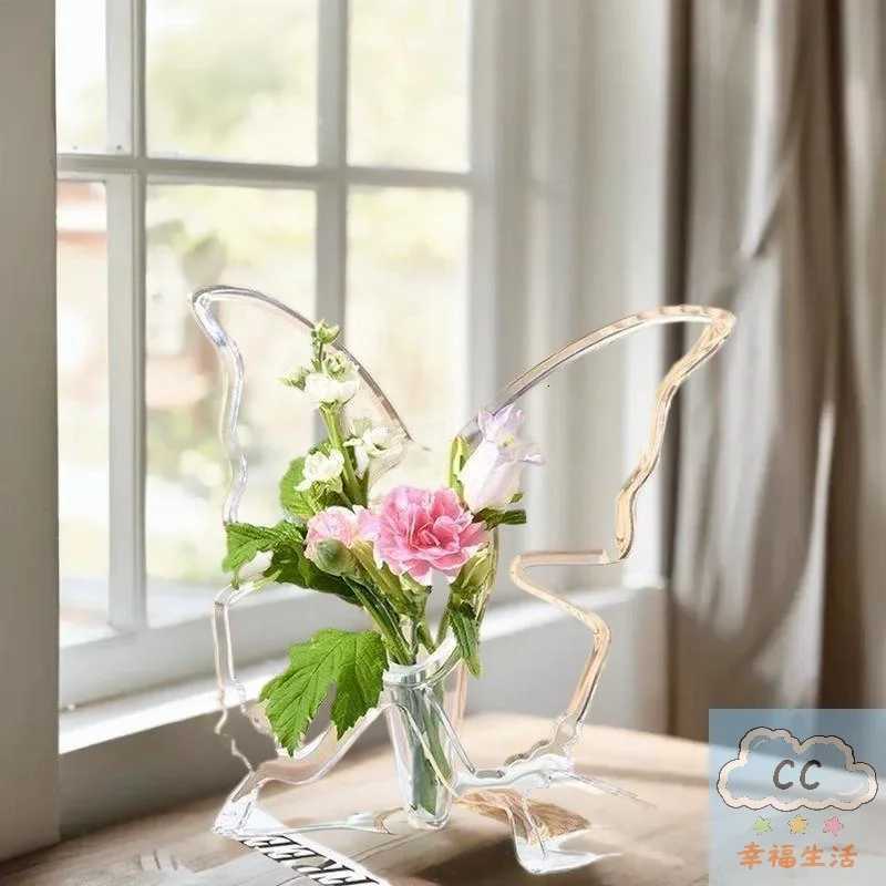 Flower Arrangement Accessory 3D Vase in Acrylic Material He Decor Y251201