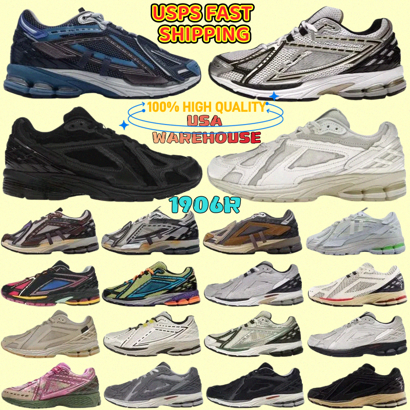 With Box Running Sneakers Designer Men Women Jack Harlow Neon Nights Lunar New Year Pink 1906r Outdoor Trainers Sports Shoes Breathable Mesh Trainers White Sneakers