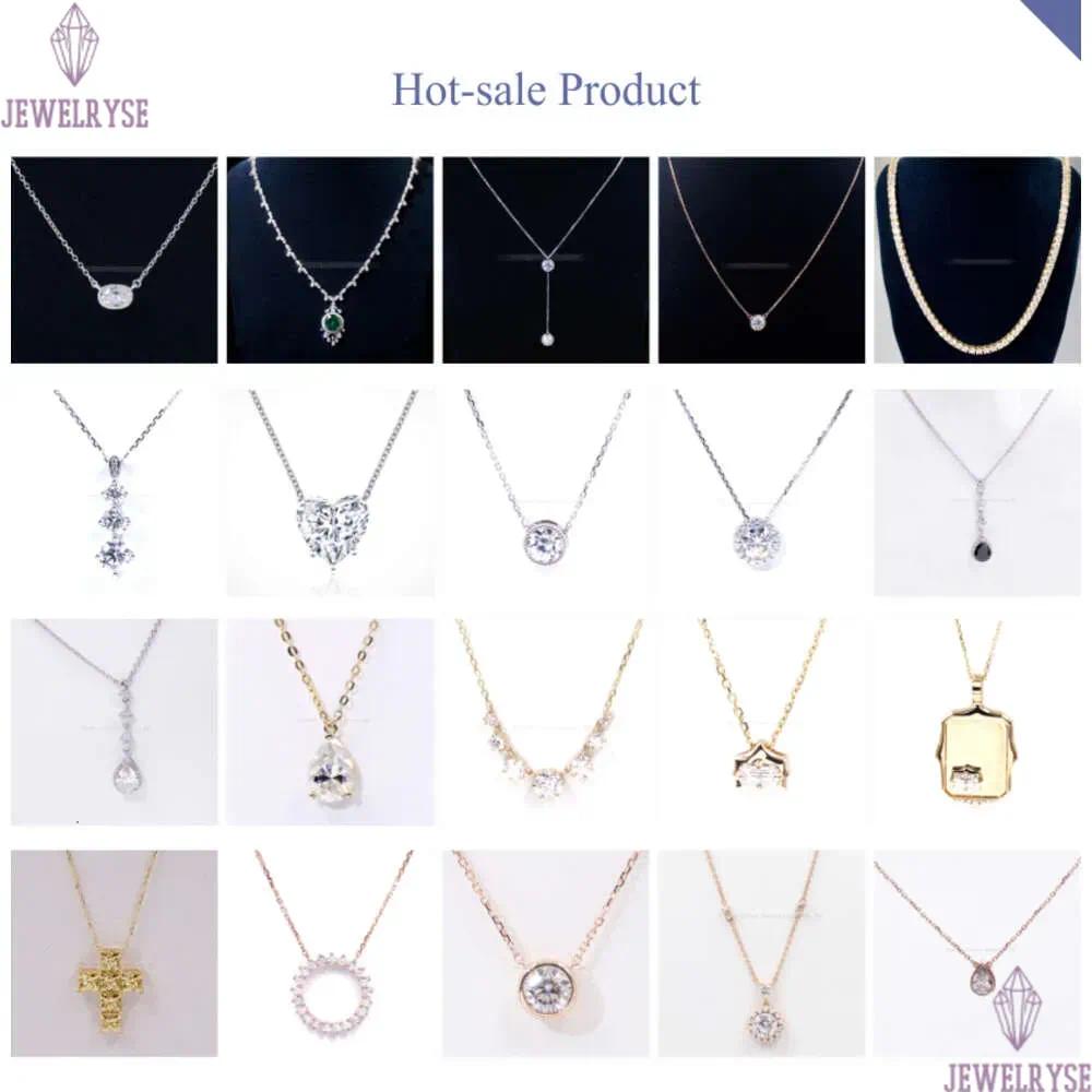 Tianyu Gems Customized Moissanite Dia 3.5mm Chain 14k/ Yellow Gold Tennis Bracelet