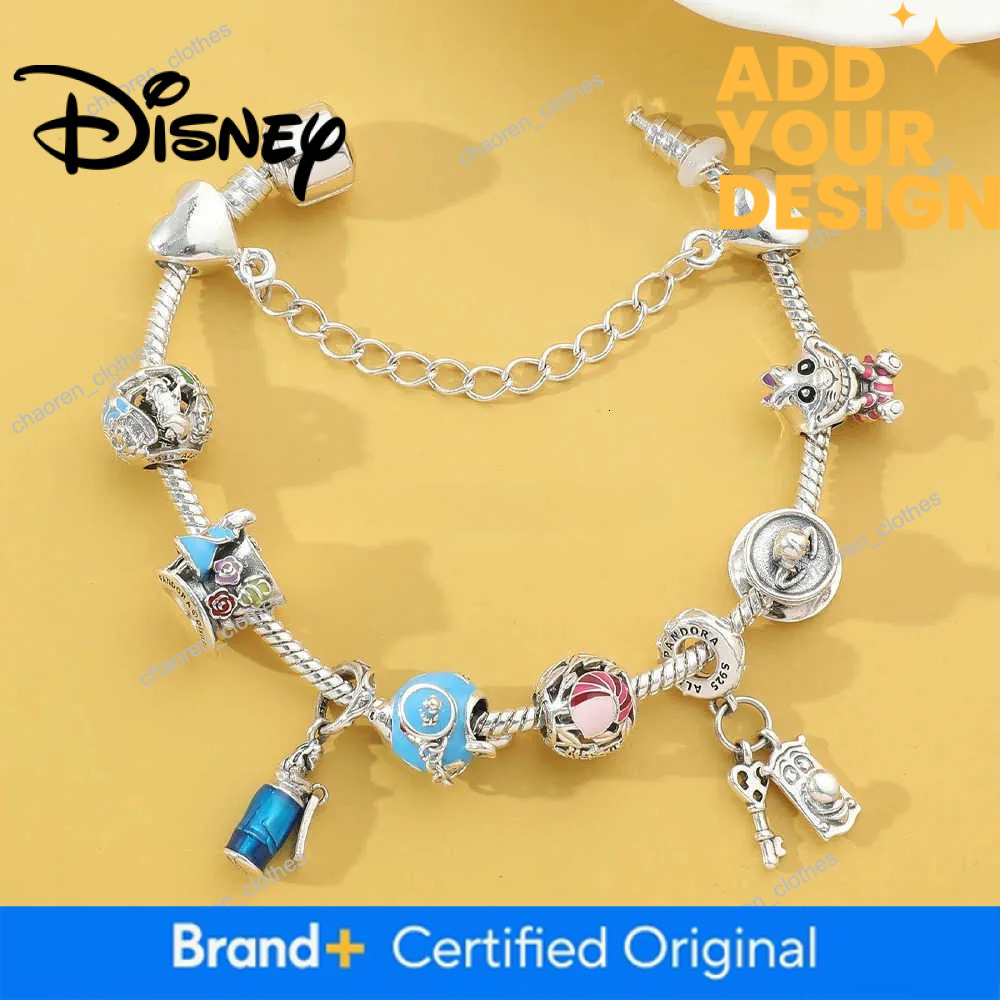 custom Disney Charms Crystal Beads Marvel Superhero Pendant Bangle Star Wars Bracelet Women Jewelry Accessories for Fans Gifts - view 3