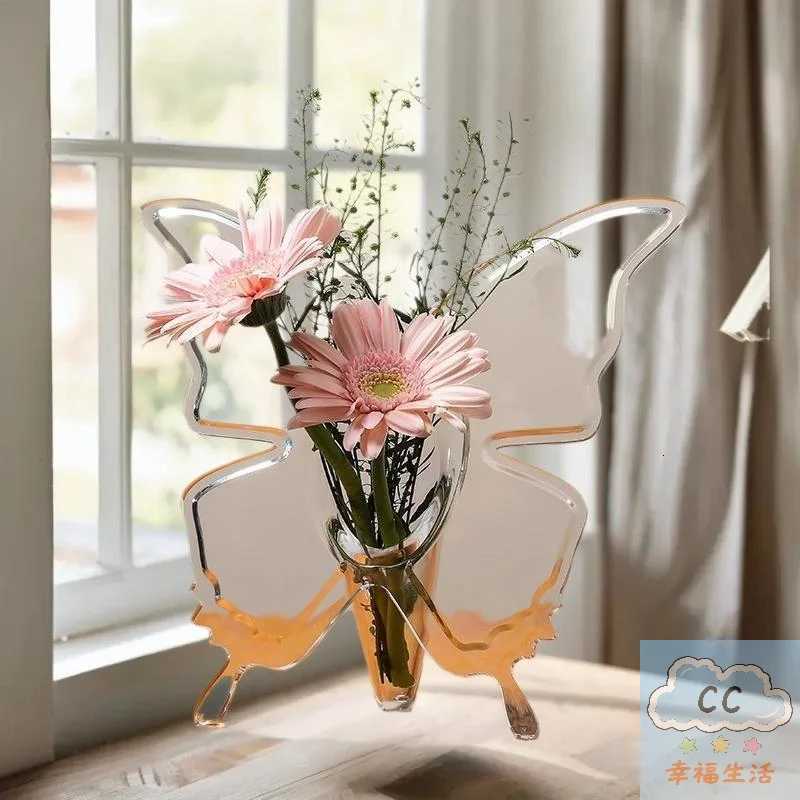 Flower Arrangement Accessory 3D Vase in Acrylic Material He Decor Y251201