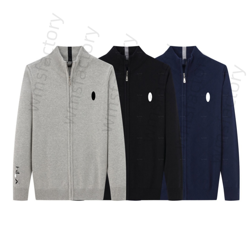 Mens Sweaters Polo … - image