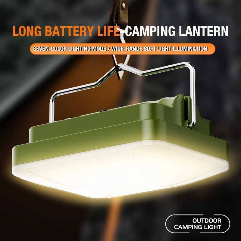 Outdoor Multi-functional Camping Lamp with Multiple Lighting Modes Switchable And Type-C Charging Support M251201