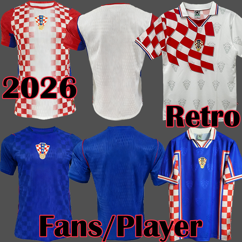 2026 Season World Cup Croatia Soccer Jersey Soccer Gear Men Kids Sets MAJER LIVAJA BUDIMIR GVARDIOL PERISIC KOVACIC KRAMARIC MODRIC
