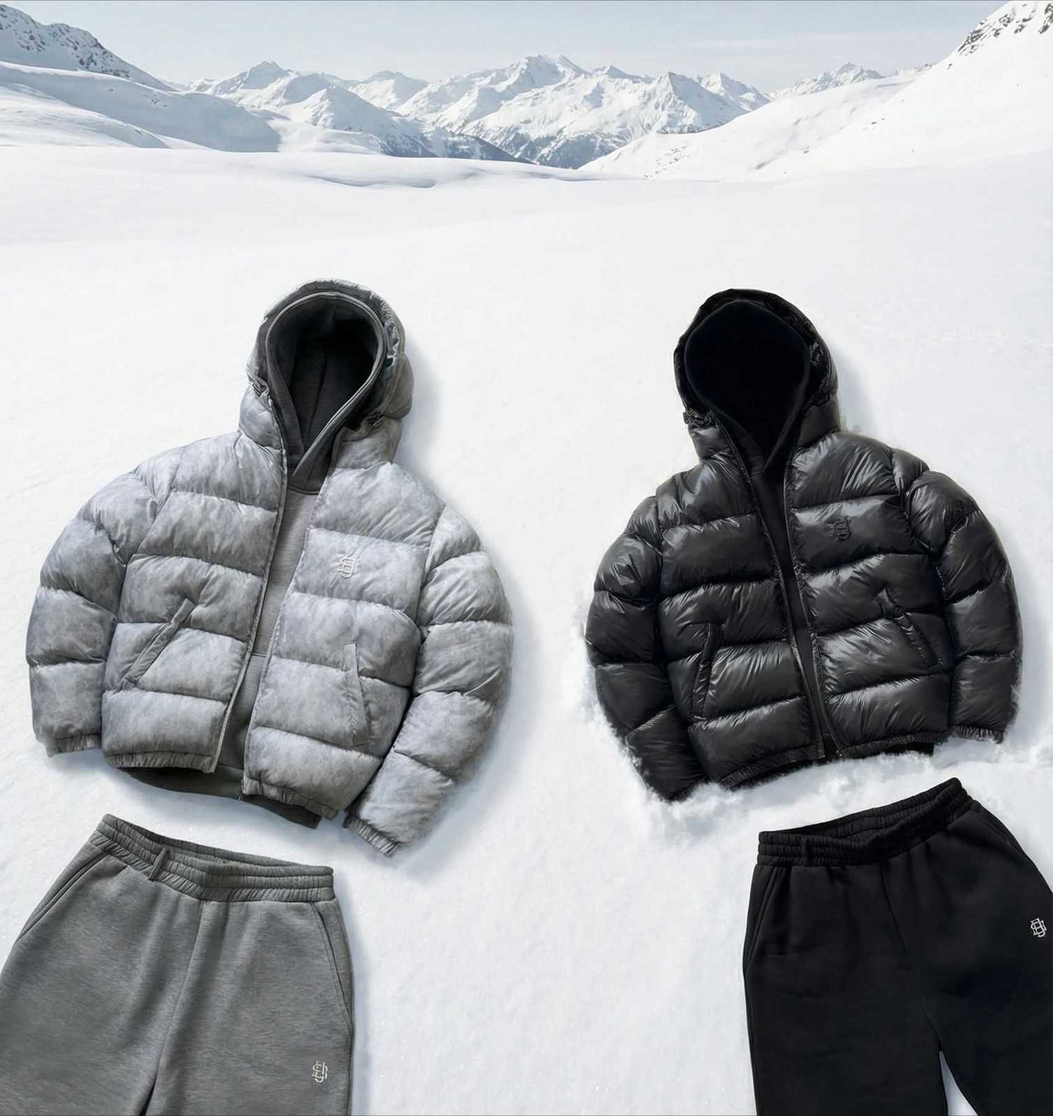 Winter Down Jacket Y2K Waterproof Hooded Puffer Coat Thick Warm Lightweight Parkas Outdoor Ski Jacket Men Women Windproof CoatsT251201