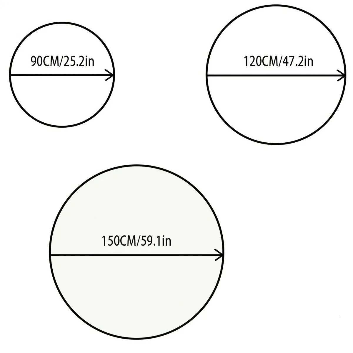 1pc Vintage Oil Painting Floral Round Tassel Jacquard Tablecloth with Tassel Edge Design Suitable for Side Cabinet Y251201