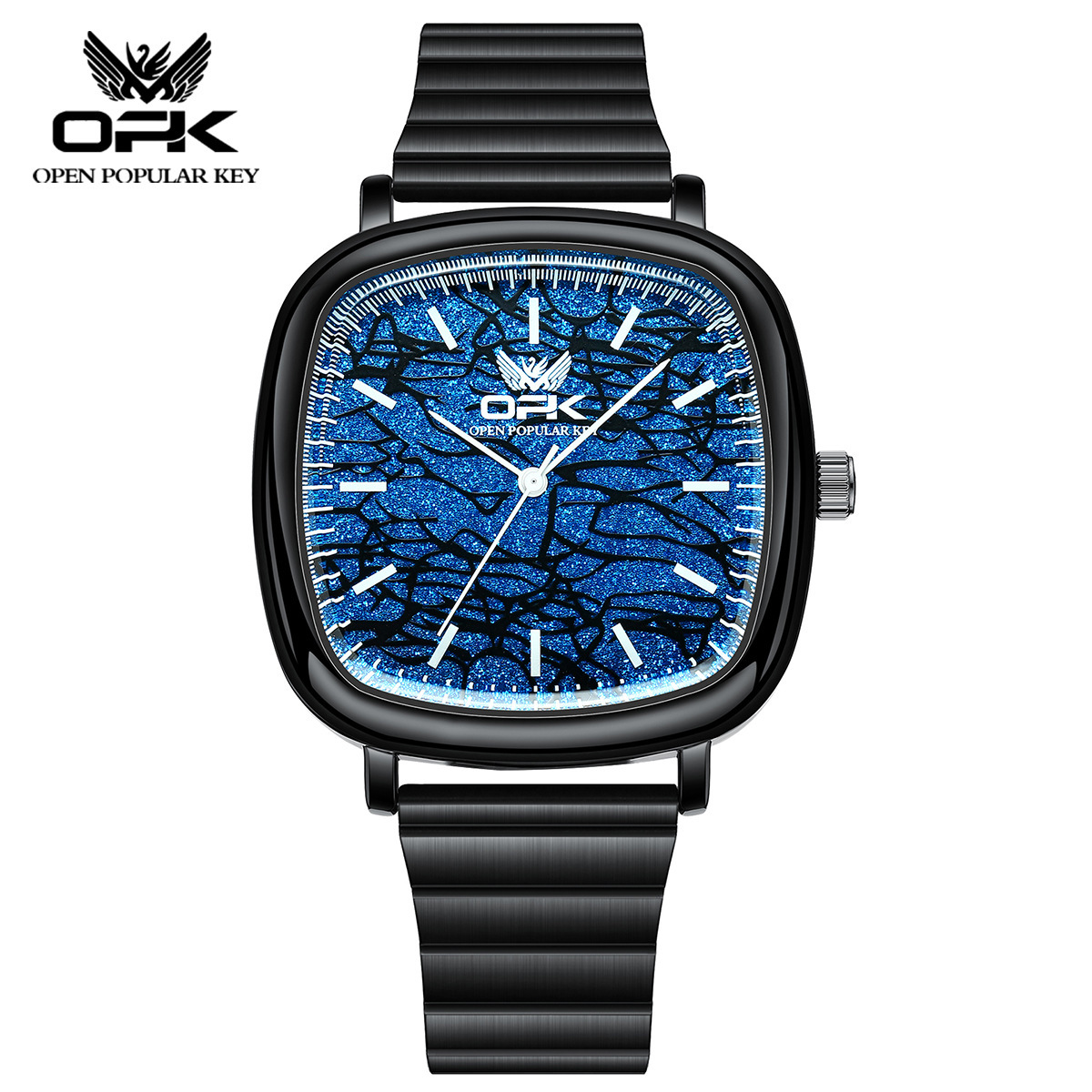 OPK Free Shipping New Designer Watch Dropshipping Personalized Classic Retro Square Dial Quartz Watch Men's Watch Male Watch