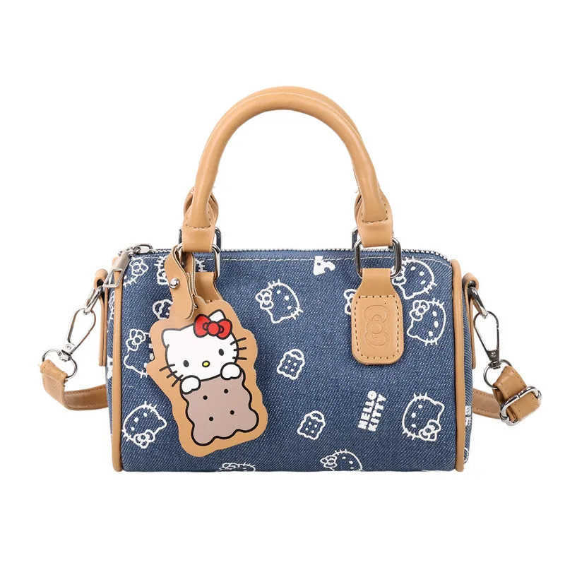 Sanrio Hello Kitty Mini WomenS Handbag Cartoon Cute WomenS Shoulder Messenger Bag Fashion Casual Mini WomenS Bag Gift New H251201