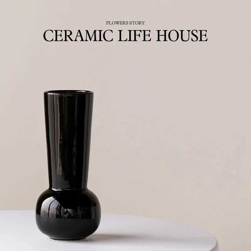 Red Ceramic Art Vase Wedding Housewarming Festive Vase He Living Ro New Year Decoration Y251201