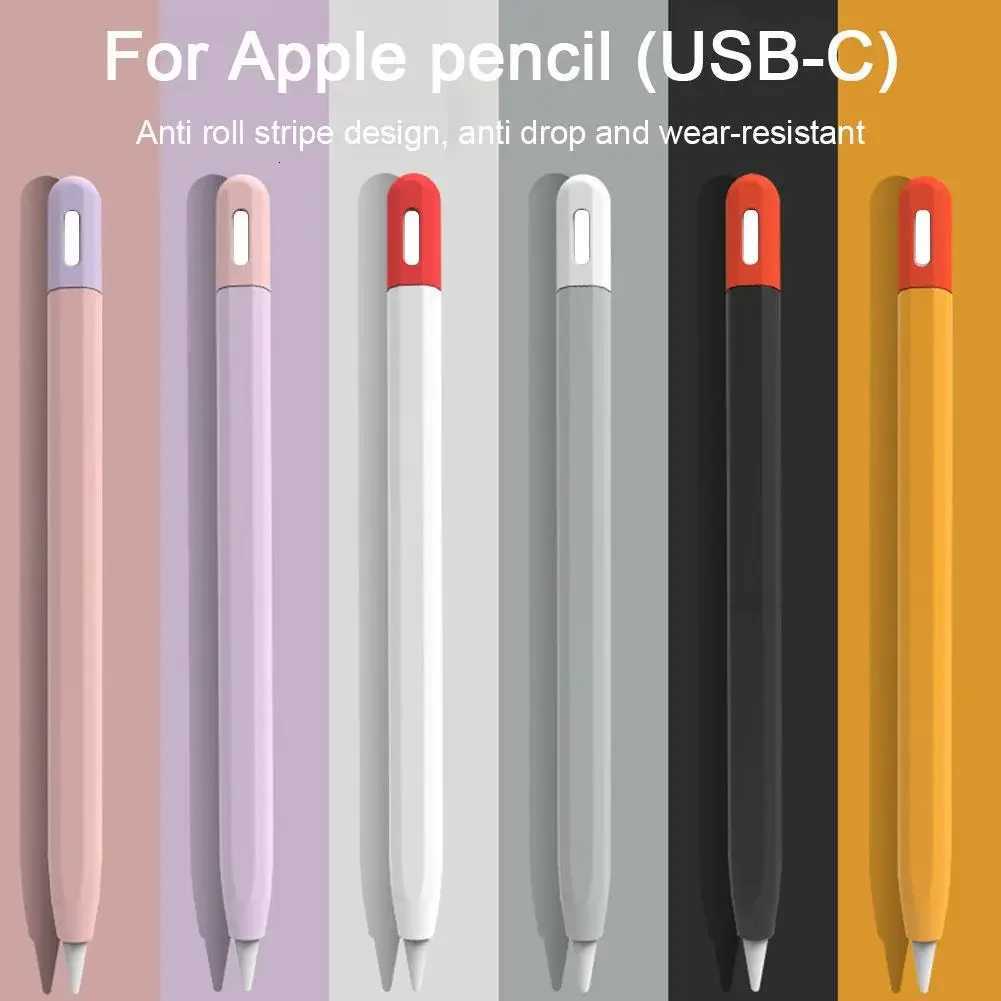 Silicon Case For Pencil 3 USB-C Protective Cover For iPad Pencil Touch Pen Grip Holder Sle Portable Stylus Cover C251201