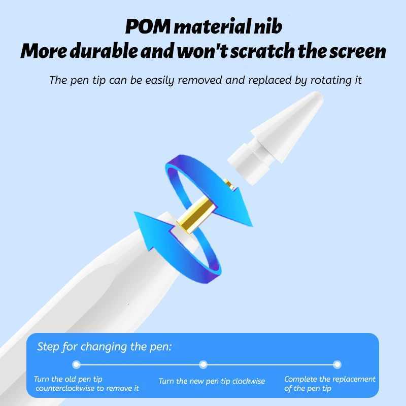 Stylus Pen for iPad Pencil 11th A16 Generation Pencil Palm Rejection Tilt Sensitivity Cpatible 2018-2025 iPad6-10th C251201