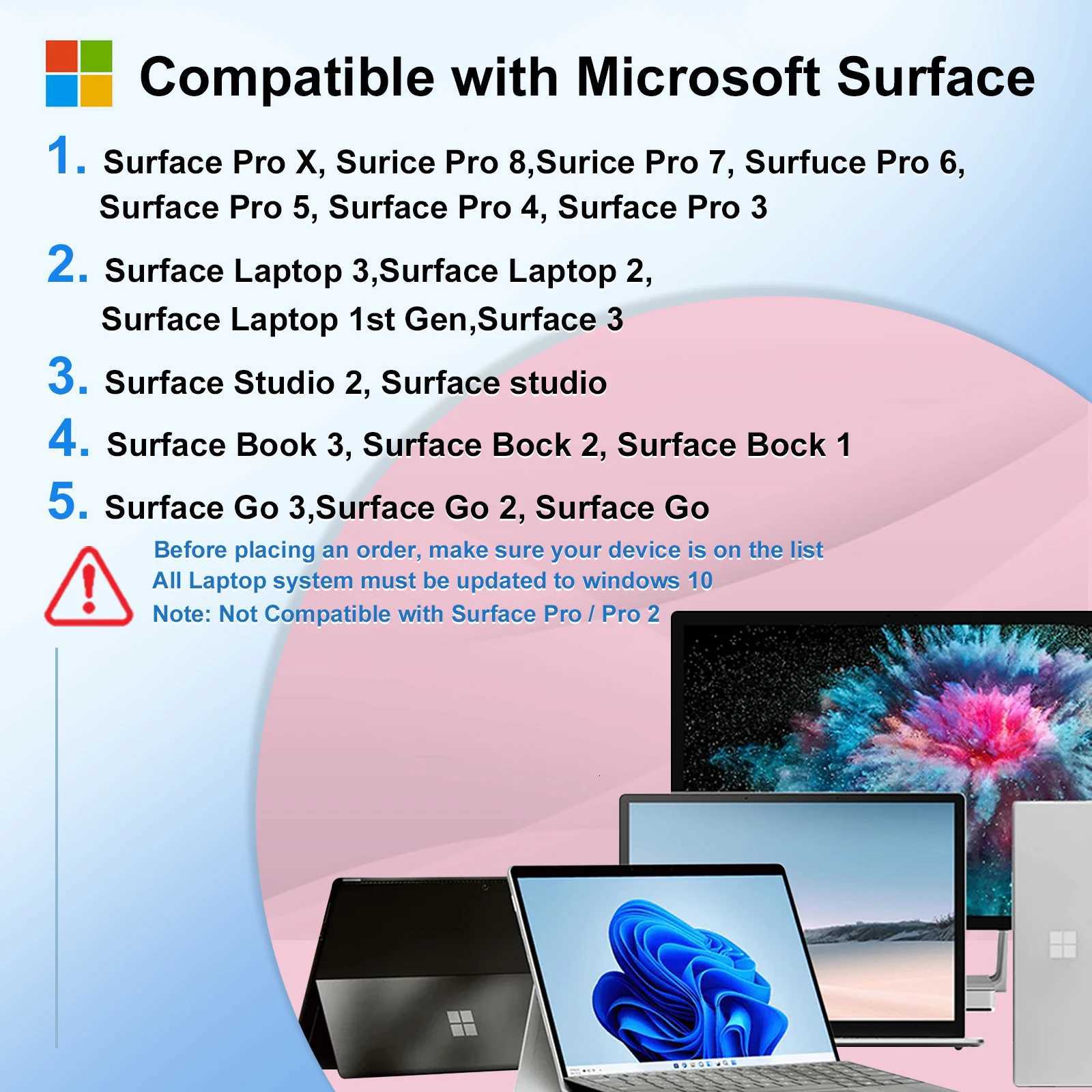 Stylus Pen For Surface Pro 3 4 5 6 7 8 9 10 11 X Surface GO Book Laptop For Surface Series with Palm Rejection Touch Sn Pen C251201