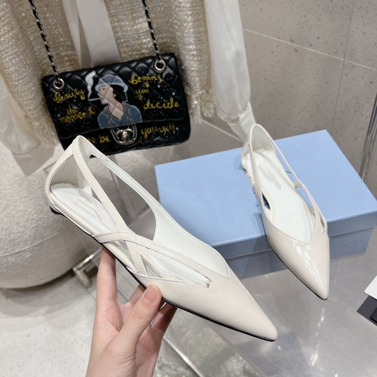 2026 Designer -Pumps Evening Shoes slipper Slip On Slingbackheel Sandal Heeled Dress Shoe for women luxury designers shoes