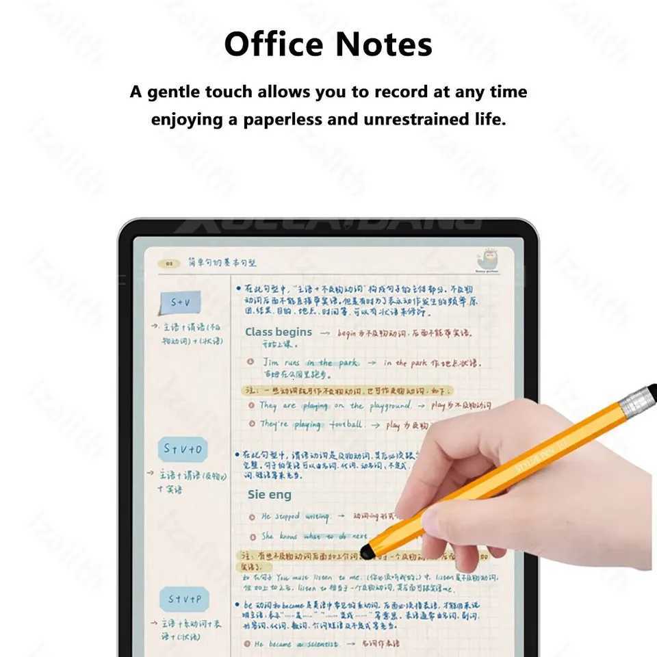 Touch Pen For Tablet Universal Pencil Capacitive Stylus Double Dual Silicone For iPad Android Smart Phone C251201