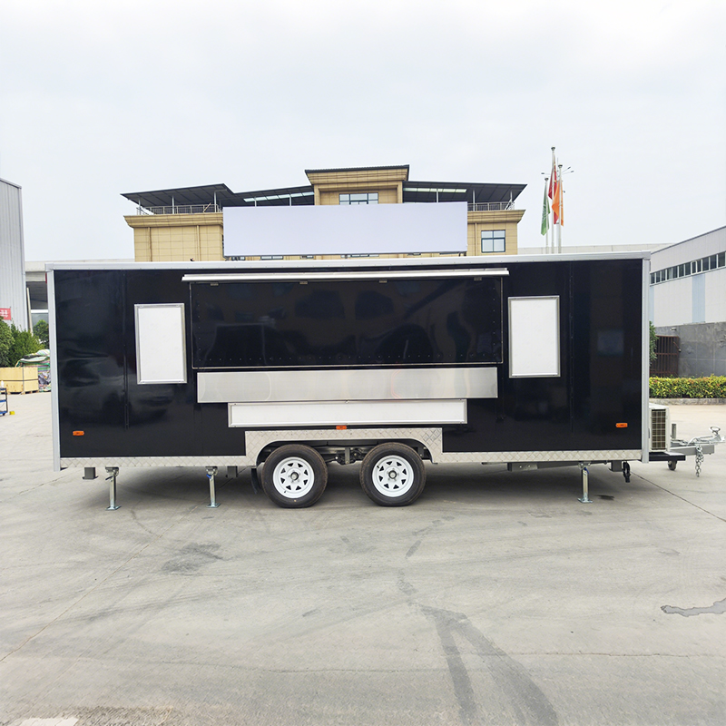 All-in-One 304 Stainless Steel Mobile Kitchen | Equipped for Snacks, Coffee, Ice Cream & Burgers