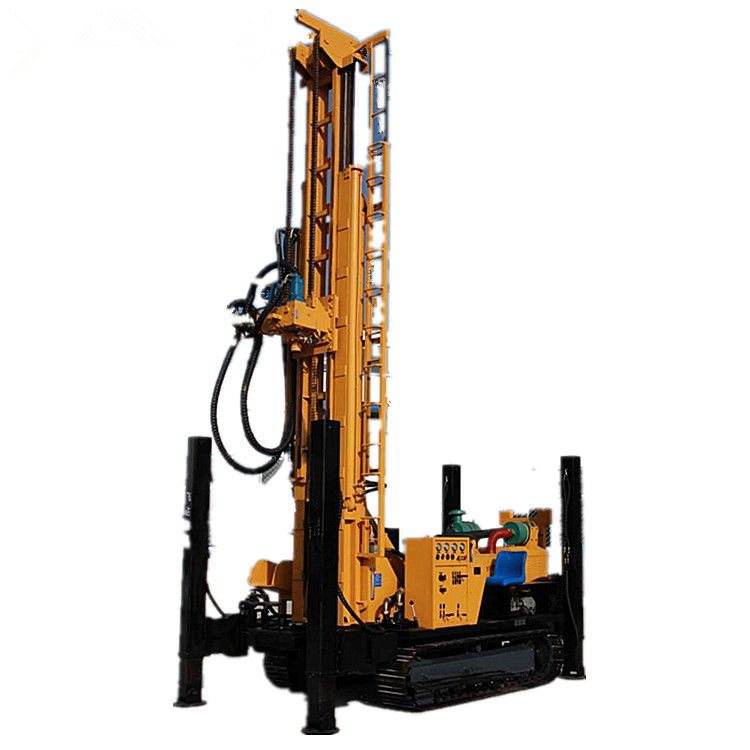 Hydraulic power unit diesel 150 depth water well drilling rigs