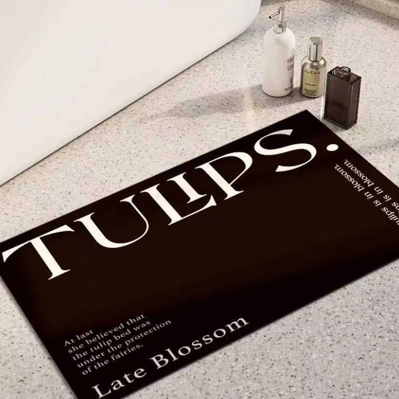 Bathro absorbent diat d toilet non-slip doormat toilet floor mat toilet carpet H251129