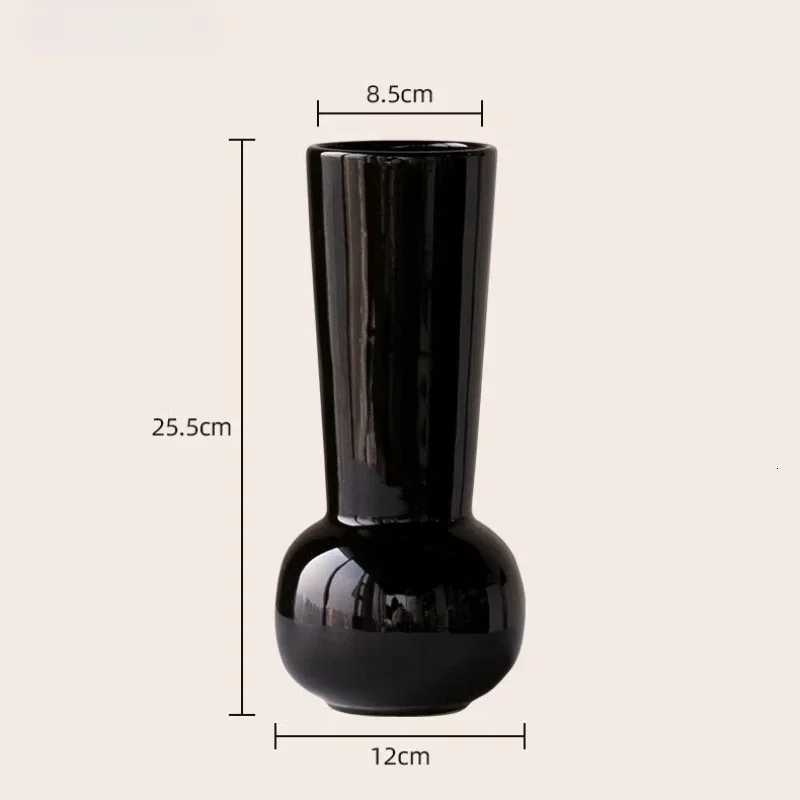 Red Ceramic Art Vase Wedding Housewarming Festive Vase He Living Ro New Year Decoration Y251201