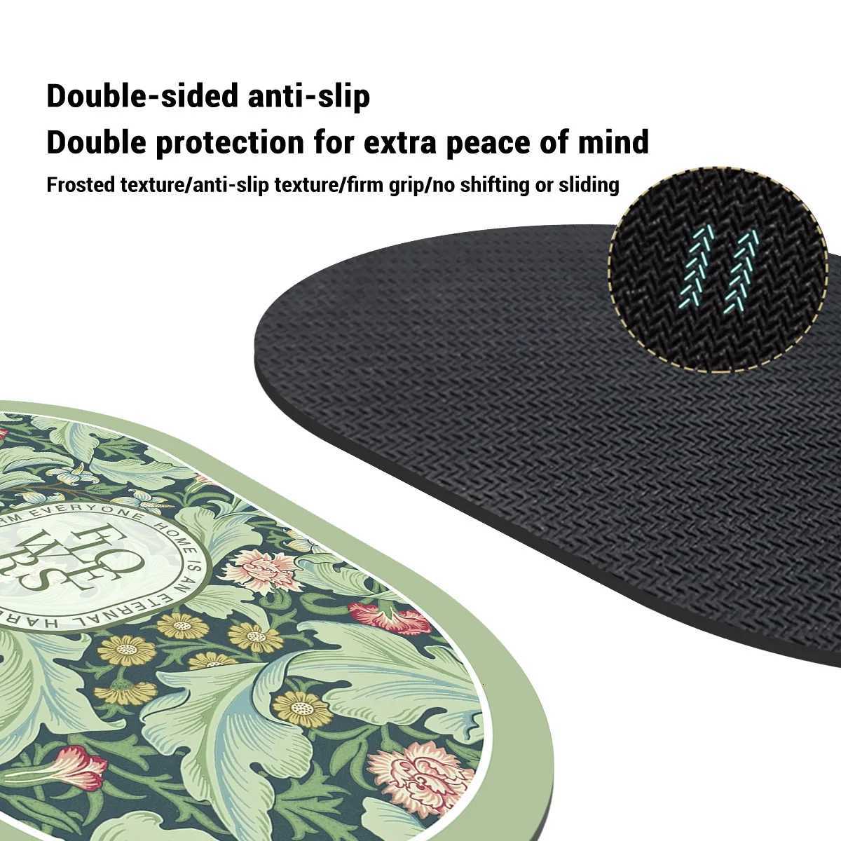 tite Bathro Bath Mat Non-Slip Quick Dry Floor Mats Shower Pad Super Absorbent Toilet Carpet Entrance Doormat Washable H251129