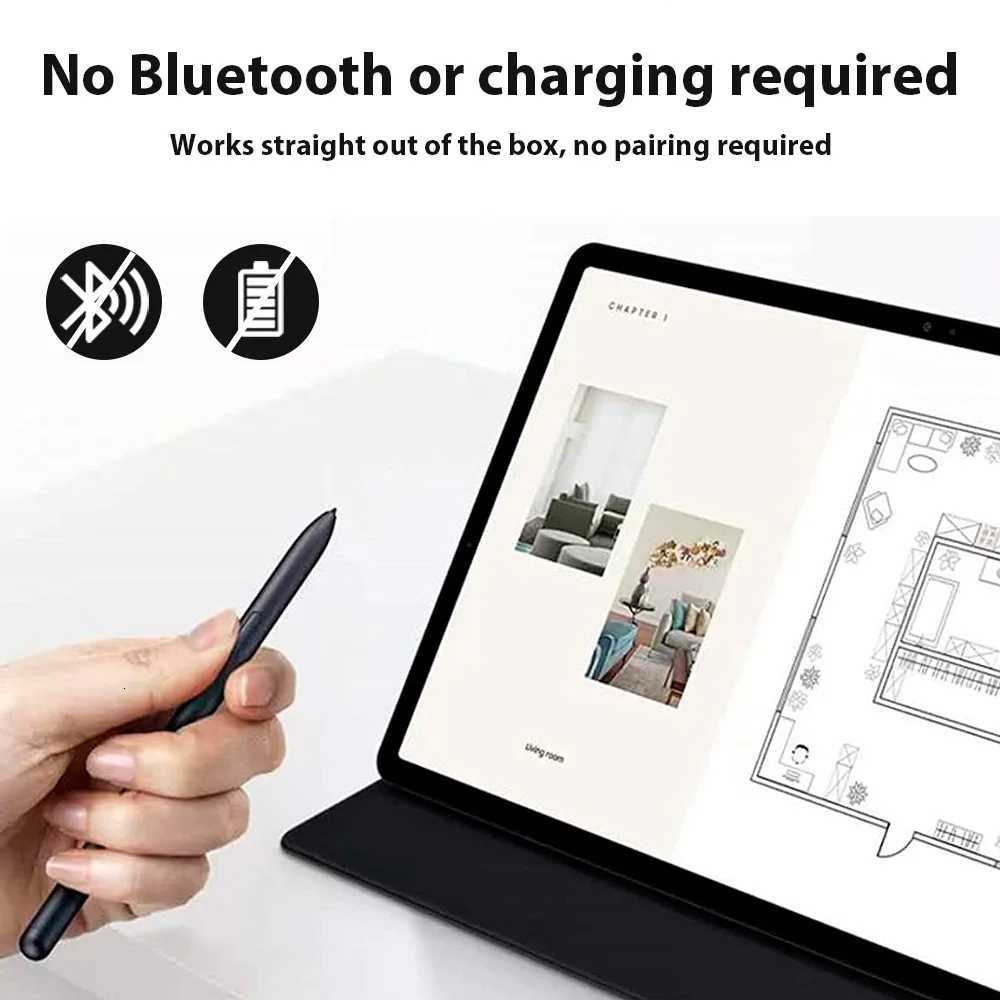 For Stylus S Pen Tablet Drawing Stylus Wireless Connectivity Touch Pen for Tab S6 Lite S7FE S7 Plus S8 S9 S9FE Pencil C2512018