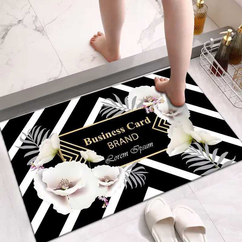 Bathro floor mat diat d water-absorbing and anti-dirty cushion toilet non-slip carpet at the door of the bathro H251129