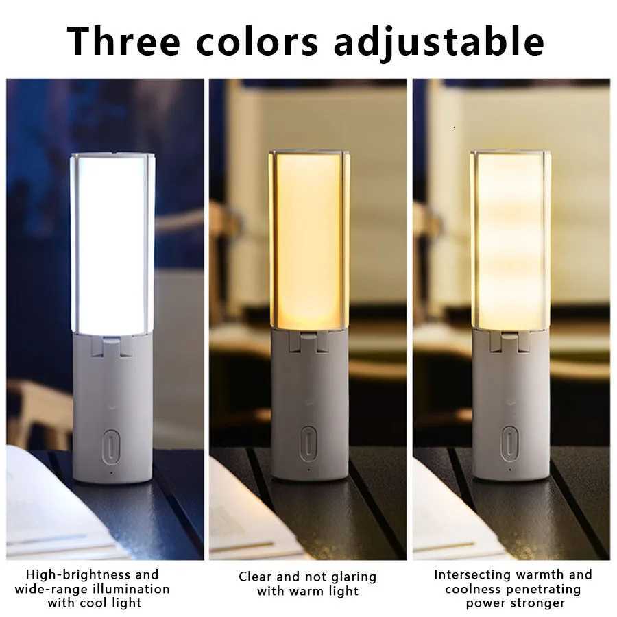 3-in-1 Camping Light Portable Foldable Hanging Light 3 Modes Dimmable For Outdoor Dining Tent Emergency Lighting Handheld Light M251201