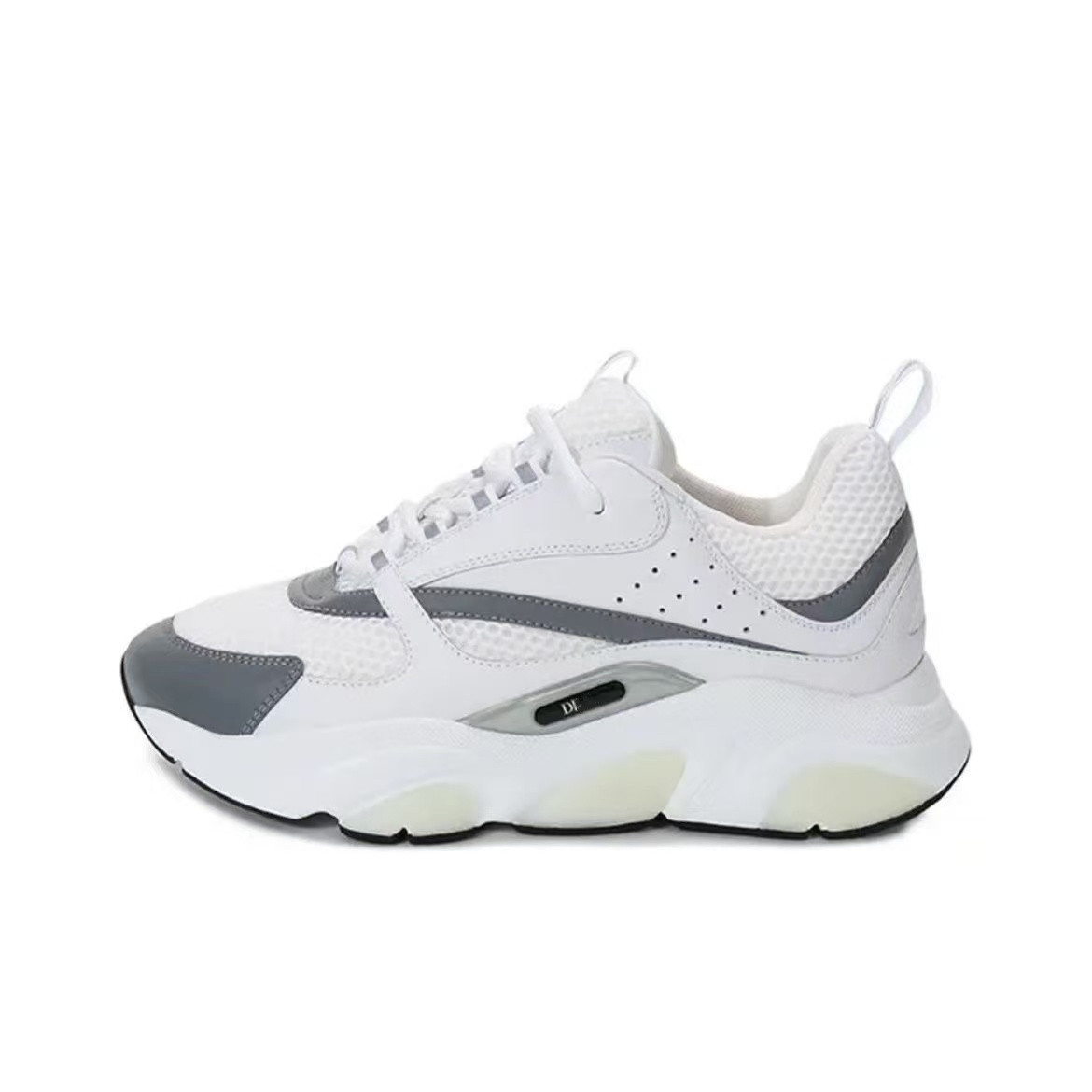 D I O R Luxury brand B 22 series genuine leather sports shoes, letter fashionable casual shoes, designer classic men's and women's shoes EUR35-46