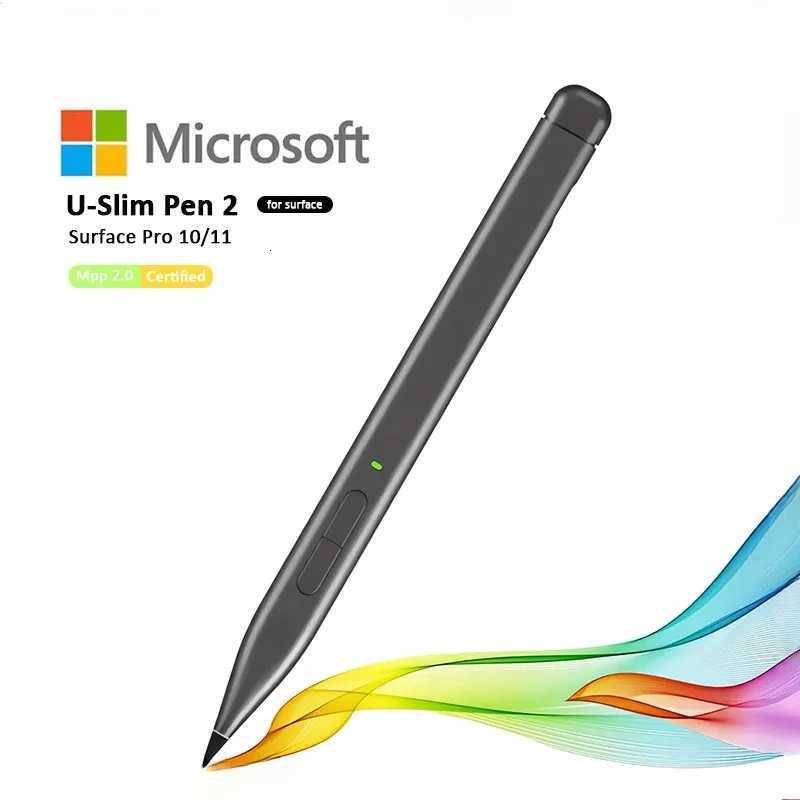 Slim Pen 2 For Surface Pro 10 8 9 4096 Palm Rejection Ink Stylus Pencil For Surface Laptop Stu 2 Duo 2 Asus C251201