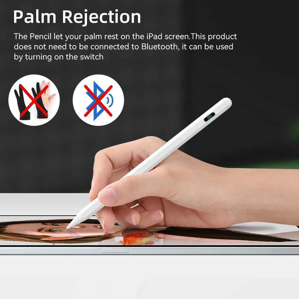 For Pencil Palm Rejection Power Display Ipad Pencil Pen For iPad Accessories 2022 2021 2020 2019 2018 Pro Air Mini Stylus C2512016