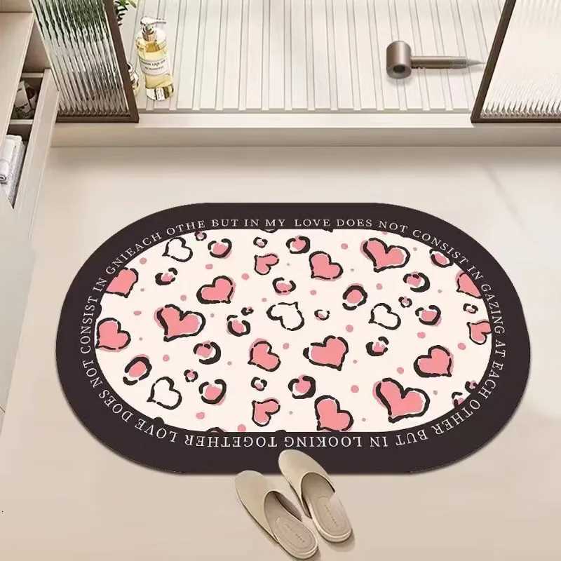 Bathro absorbent diat d toilet non-slip doormat toilet floor mat toilet carpet H251129