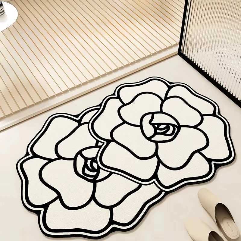 Vikama Silica d Plant Simple Style Soft Waterproof Floor Mat Suitable For Kitchen Floors Bathro Mats And Carpets H251129