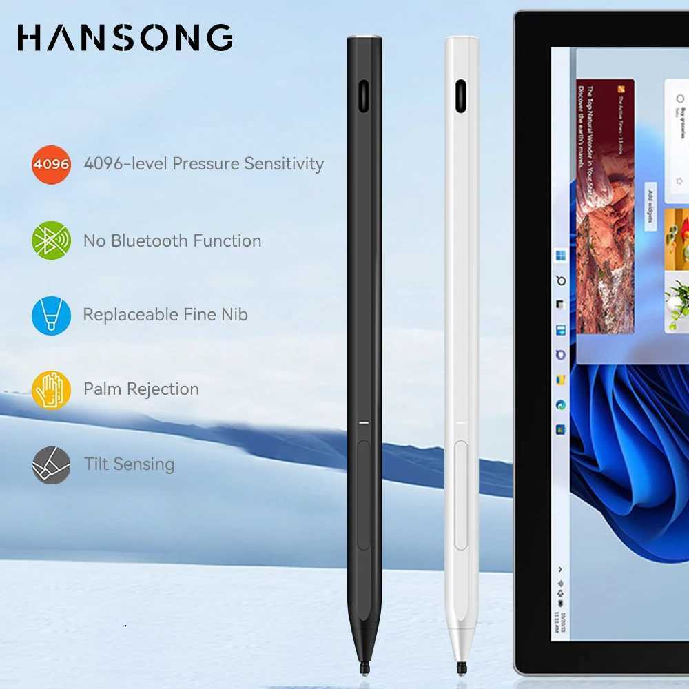 for Surface Pen for Surface Pro X 9 8 7 6 5 4 3 Book 2 3 Laptop 2 3 Go 2 for MPP20 Protocol Palm Rejection Stylus Pen C251201