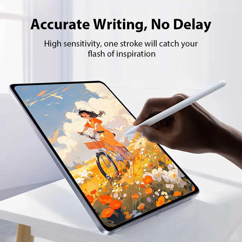 For Ipad A16 2025 Stylus Pen For Pencil Pro 13 M4 129 Air 11 M3 M2 5 4 3 10 9 8th 10th 9th Generation Mini 7 6 Touch Pens C2512015