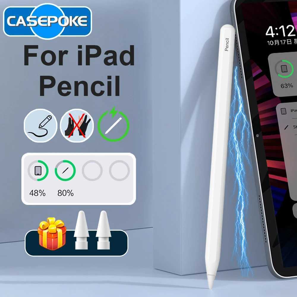 2025 Stylus Pen For Pencil 2 Wireless Charging For iPad Air 4 5 Pro 11 129 Mini 6 iPad Pen Palm Rejection iPad Accessorie C251201