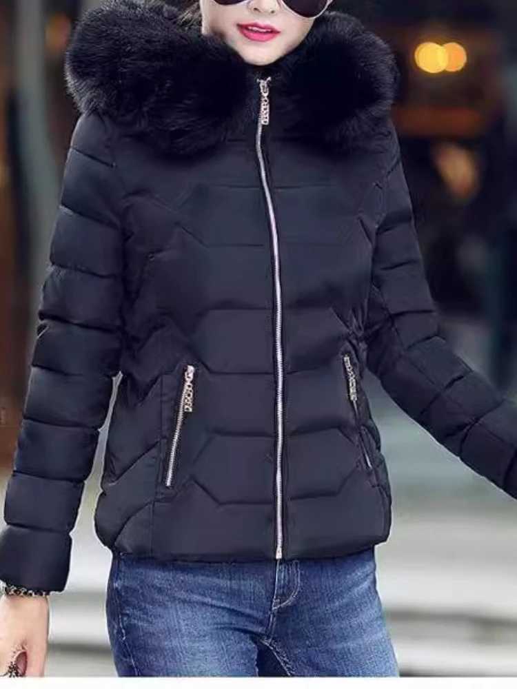 New in Arrival Fashion Slim Women Winter Jacket Cotton Padded Warm Thicken Ladies Coat Long Coats Parka Womens JacketsT251201