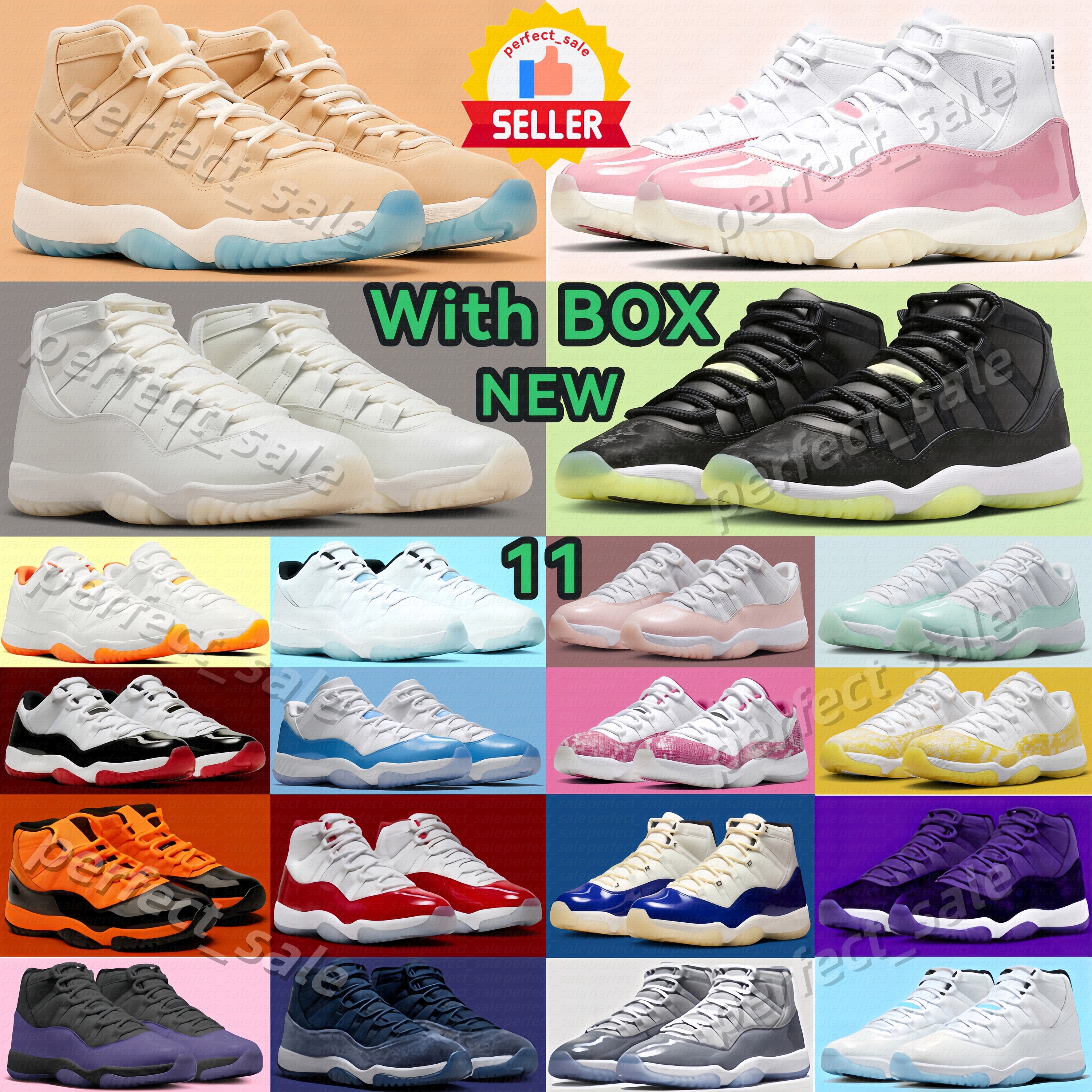 11 Basketball shoes Sneakers 11s Legend Blue Gamma Pearl Inner Beast 285 H-Town Grand Finale Bred Space Jam Mens Womens Outdoor Sports Shoes Size 36-47 Free Shipping