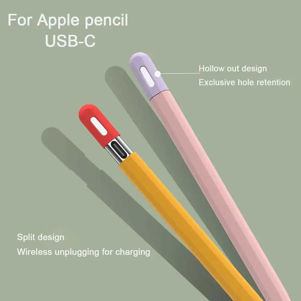 Silicon Case For Pencil 3 USB-C Protective Cover For iPad Pencil Touch Pen Grip Holder Sle Portable Stylus Cover C251201