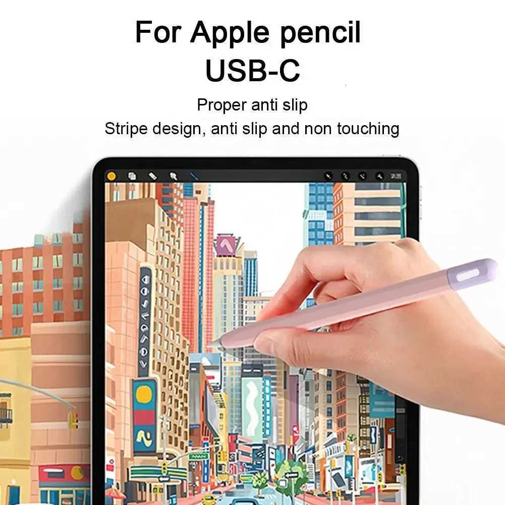Silicon Case For Pencil 3 USB-C Protective Cover For iPad Pencil Touch Pen Grip Holder Sle Portable Stylus Cover C251201