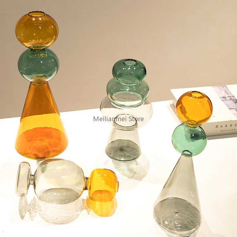 Stai Vase Double Glazing Hydroponics Terrarium Floral Arrangement Accessories Flower He Decorationgift Y251201