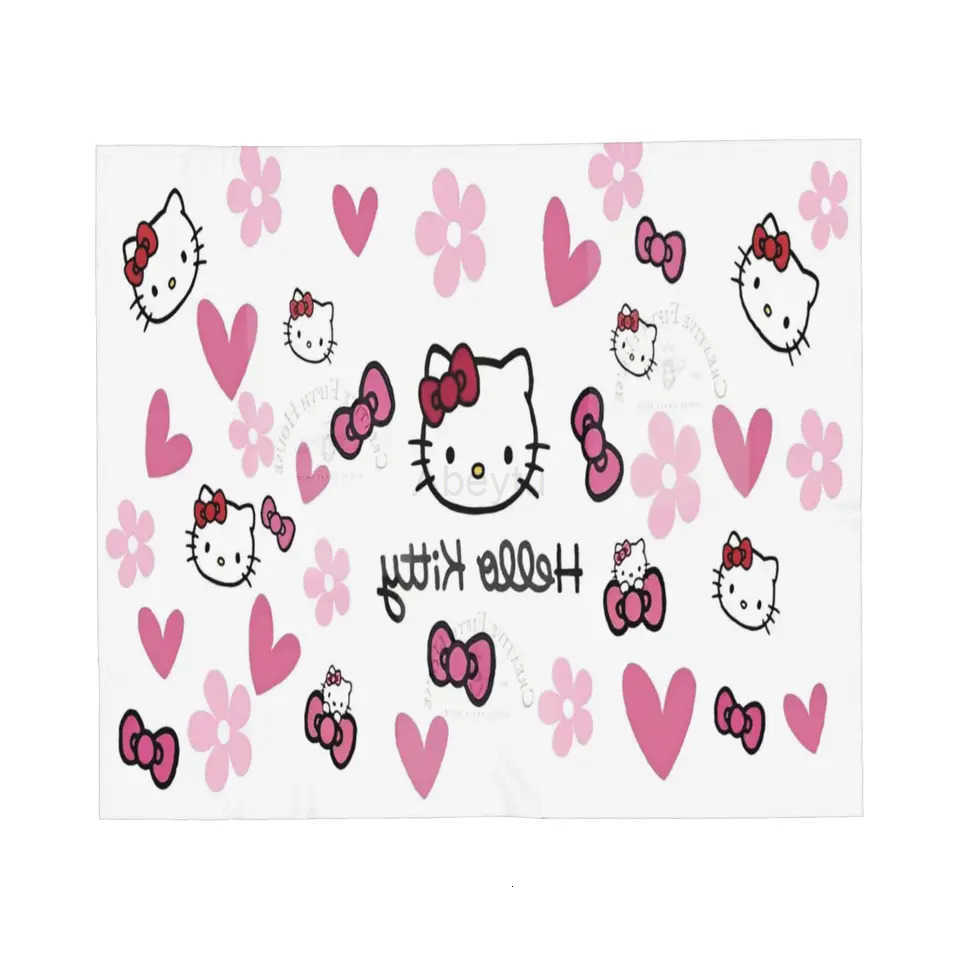 Sanrio hellos kittys Throw Blanket for Couch Soft Cozy Plush Blanket 50x60 Inches Multiple Sizes Bedspreads for All Seasons H251201