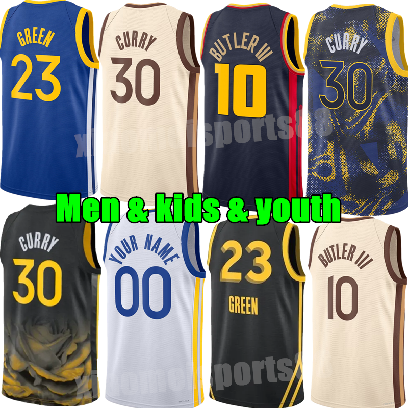 25 26 Custom Basketball Jerseys Stephen Curry Jimmy Butler III Draymond Green Buddy Hield Gary Payton Jonathan Kuminga Brandin Podziemski Moses Moody City Jersey