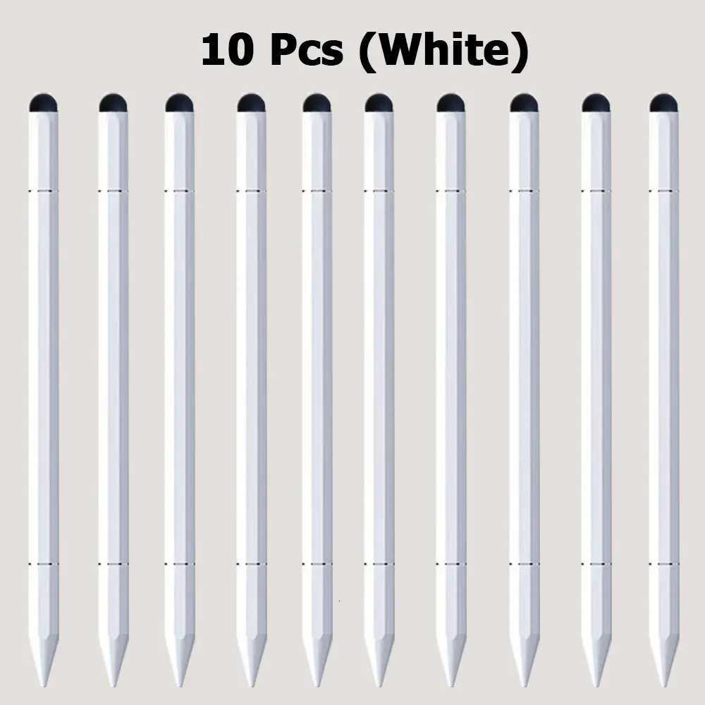 10Pcs Universal Tablet Stylus Pen 3 in 1 Drawing Sn Capacitive Touch Pencil for iPhone Mobile Phone C251201