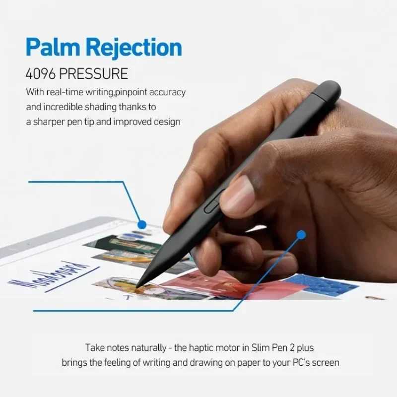 Slim Pen 2 For Surface Pro 10 8 9 4096 Palm Rejection Ink Stylus Pencil For Surface Laptop Stu 2 Duo 2 Asus C251201