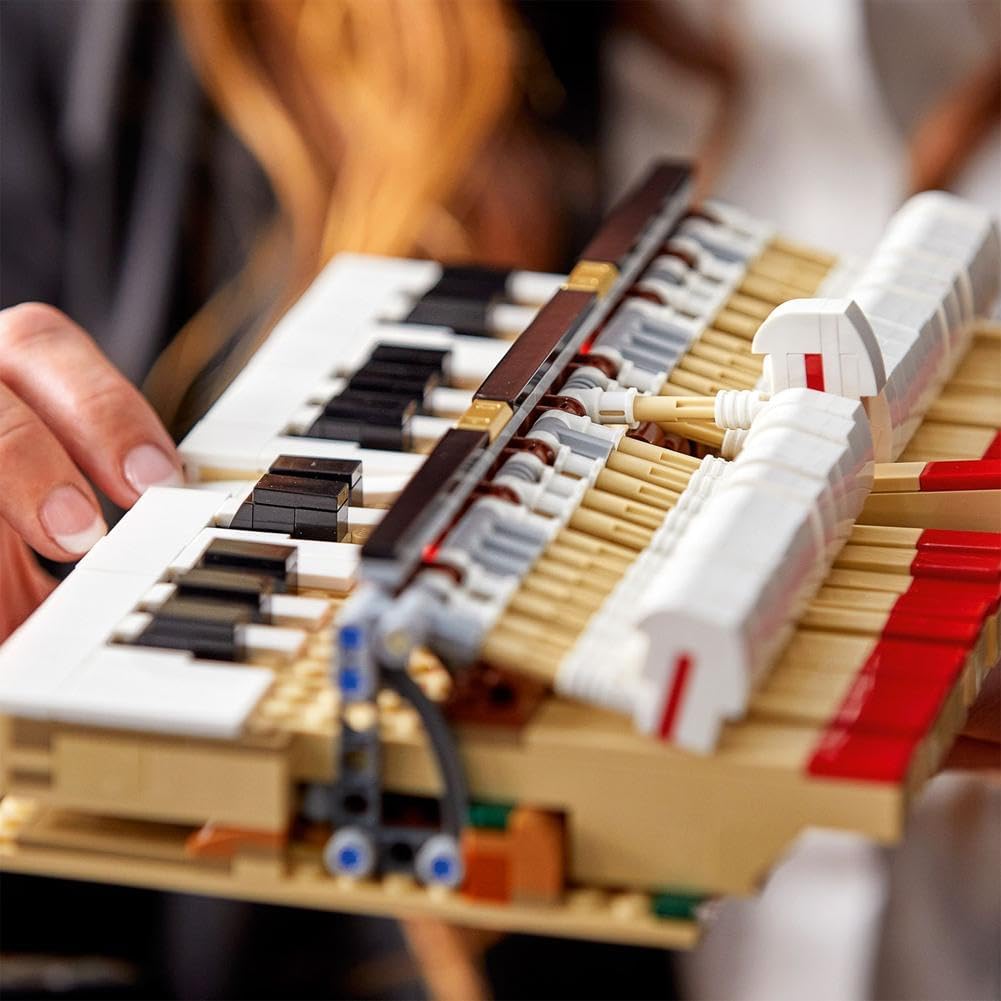 LEGO Ideas Grand Piano 21323 Model Building Set for Adults,Gift for Music Lovers with Motor and Power Functions