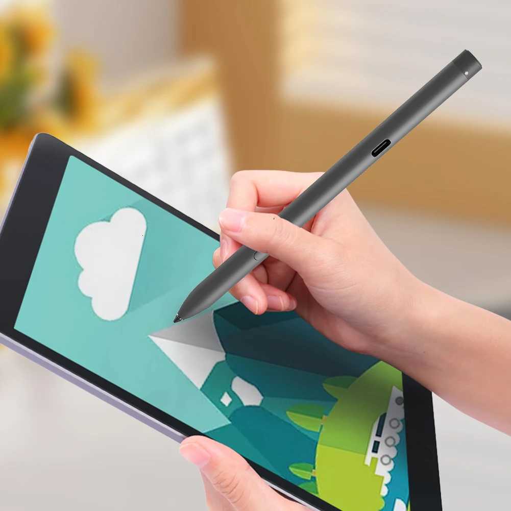 PN7522W Rechargeable Active Pen Laptop Pen Tilt Recognition Touch Sn Stylus Pen for Latitude 5350 2in 1/7320 Detachable C251201