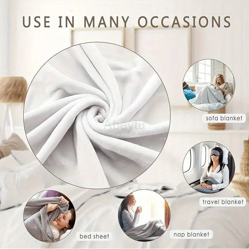 Sanrio A for hello kitty Christmas Fleece Blanket Pink Snowflake Winter Design Cozy Country-Style Home Decor PerfectHoliday Gift H251201