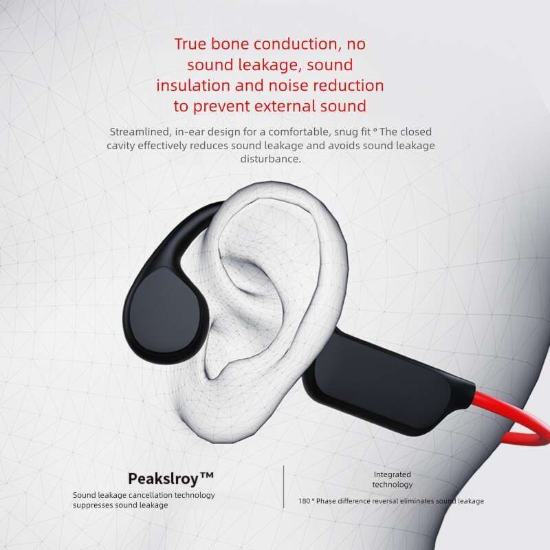Famous Brand Cross Border X S Bone Conduction Swimming Bluetooth Earphones Running Professional Level Waterproof G Memory Sports Noise Cancelling