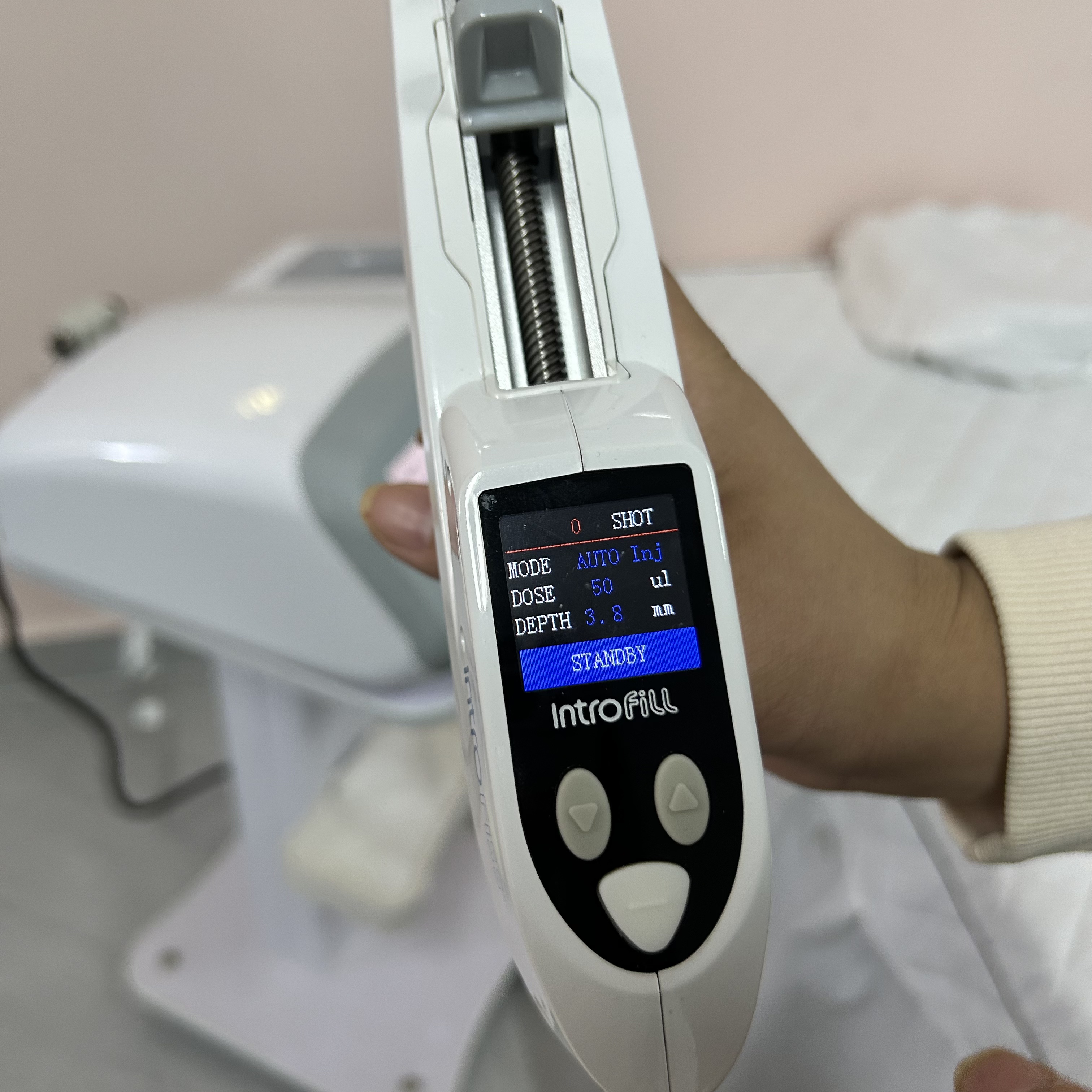 Mesotherapy Gun Hydra Machine For Facial Rejuvenation Skin Tightening Hydration and Wrinkle Removal Beauty Salon Equipment