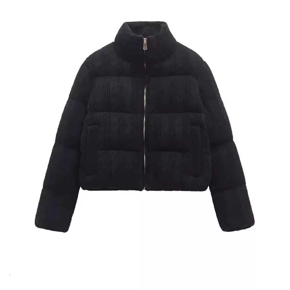 European and American style winter new womens commuting loose and versatile knitted thick jacketT251201