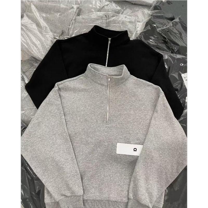 Women Men Sets Designer Quarter Zip Sweatshirt Sweatpants Pullover Hoodie Accolade Jacket Pullover Yoga 1/4 Full Zip Crew Neck Leg Pants Clothes Sweat